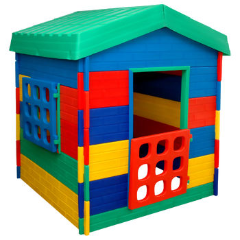 CASINHA MINHA CASINHA ALPHA  BRINQUEDOS PORTA E JANELA  COLORIDA CRIANÇA 2 ANOS